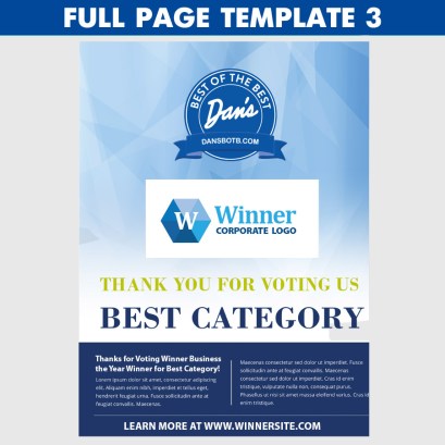 full page template 3
