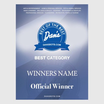 winners plaque template