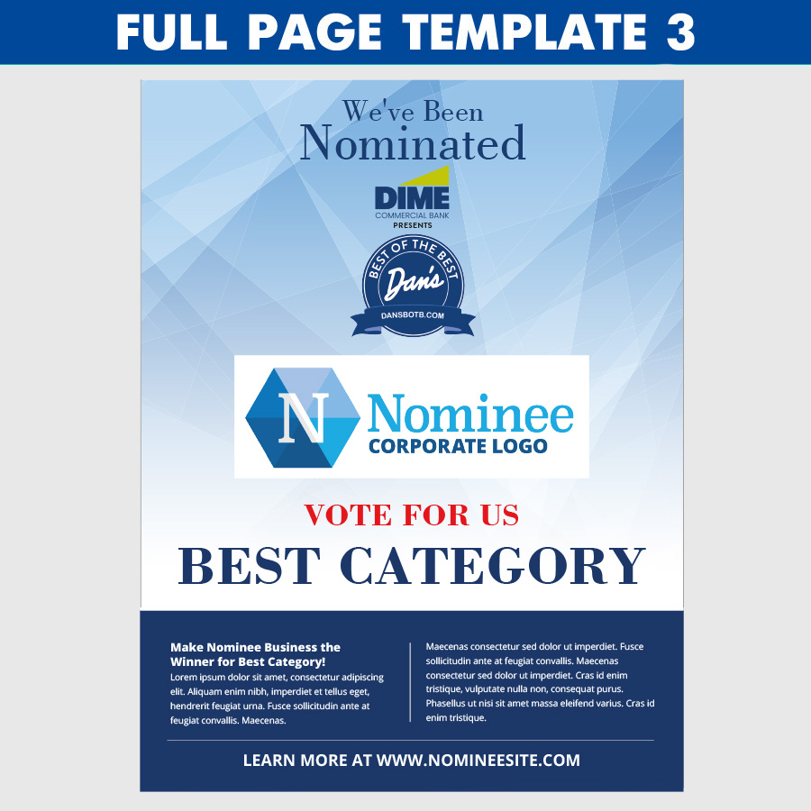 full page template 3